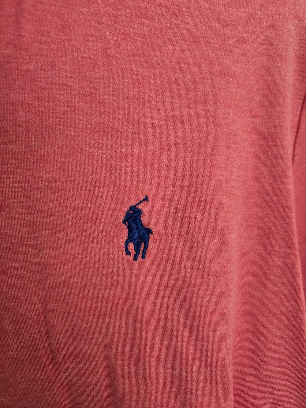 Polo by Ralph Lauren Pink Polo Shirt Preppy Normcore custom slim fit L - Picture 3 of 6